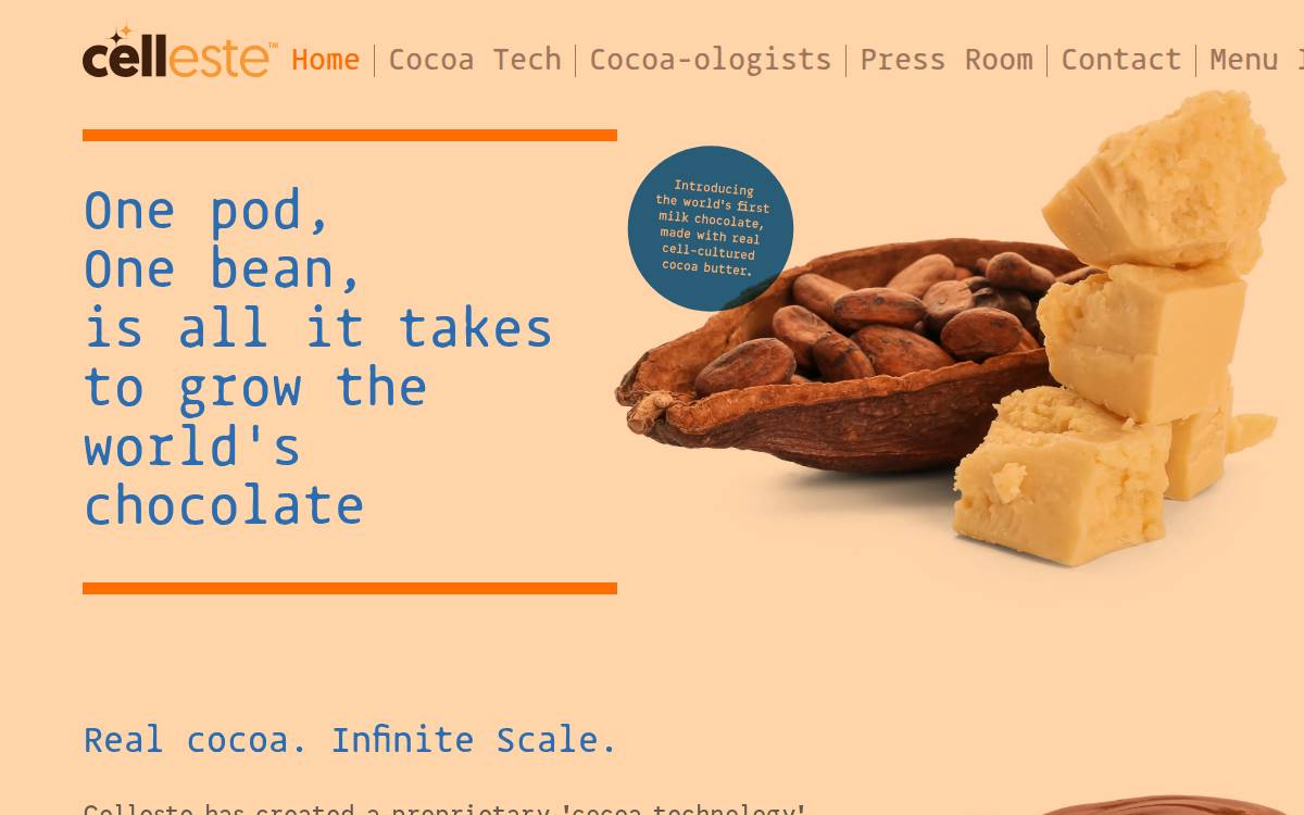 Celleste Bio website preview
