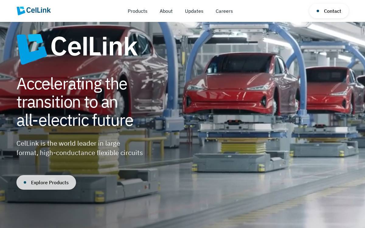 Cellinktechnologies website preview