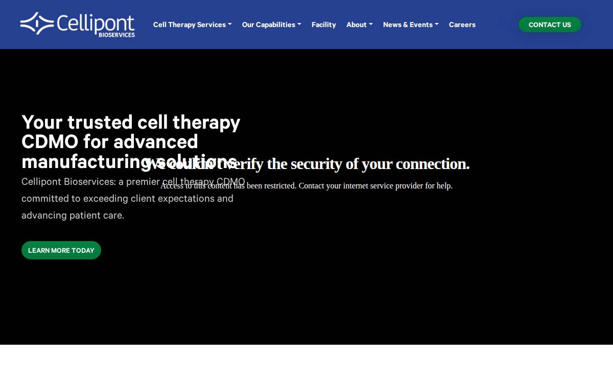 Cellipont website preview