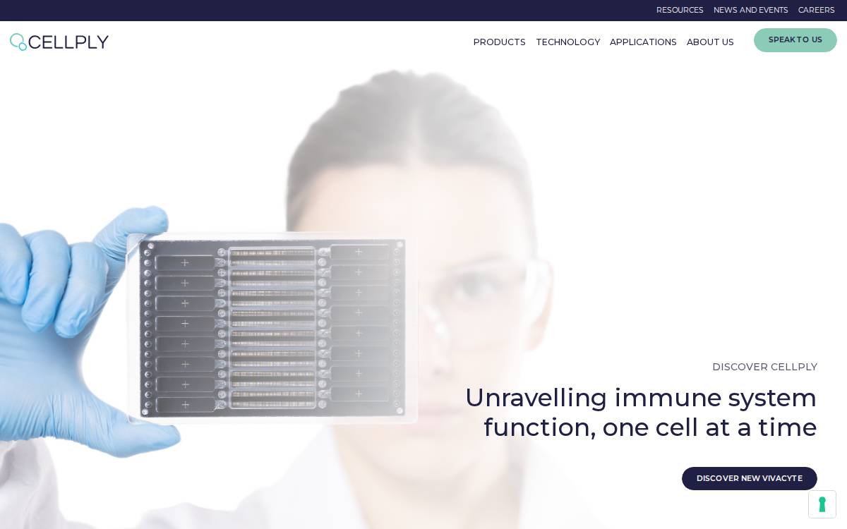 CellPly website preview