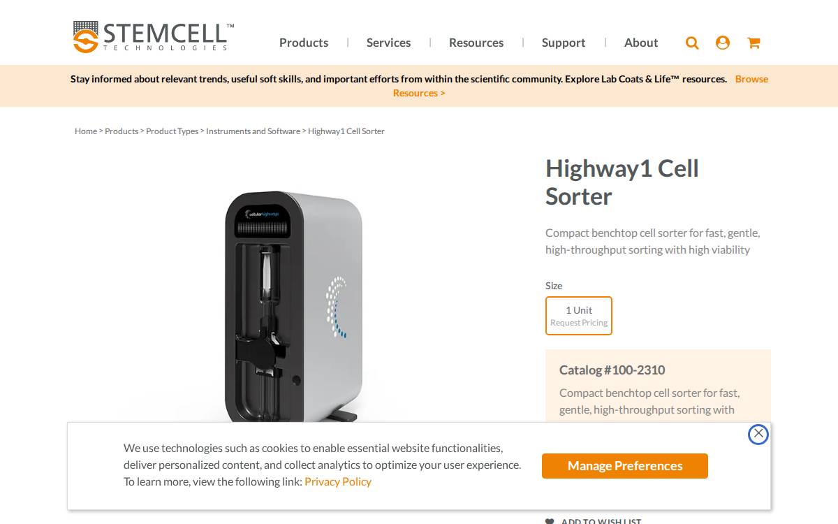 Cellular Highways website preview