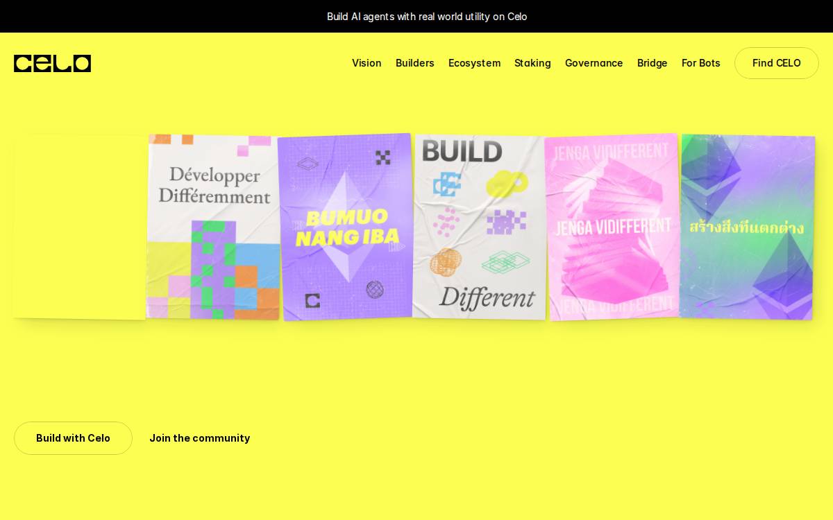 Celo website preview