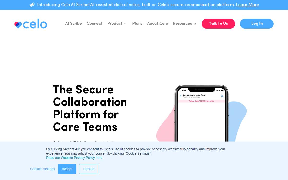 Celo website preview