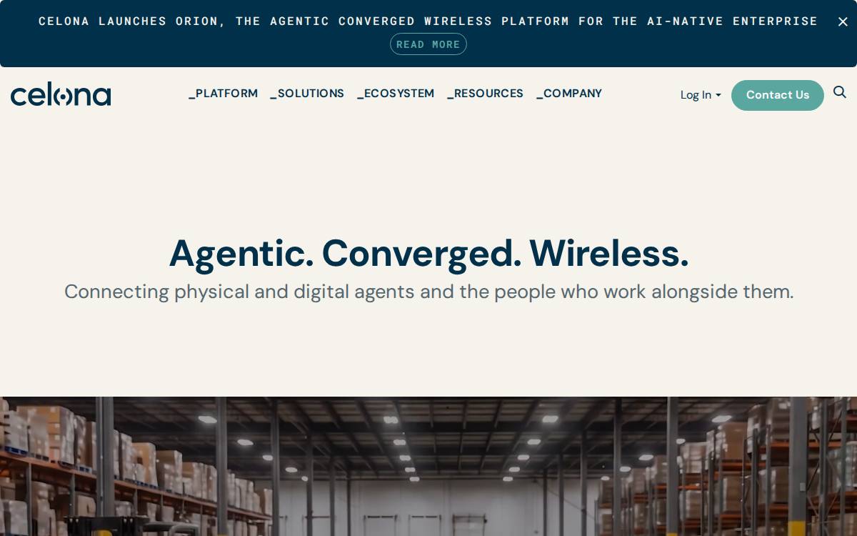 Celona website preview