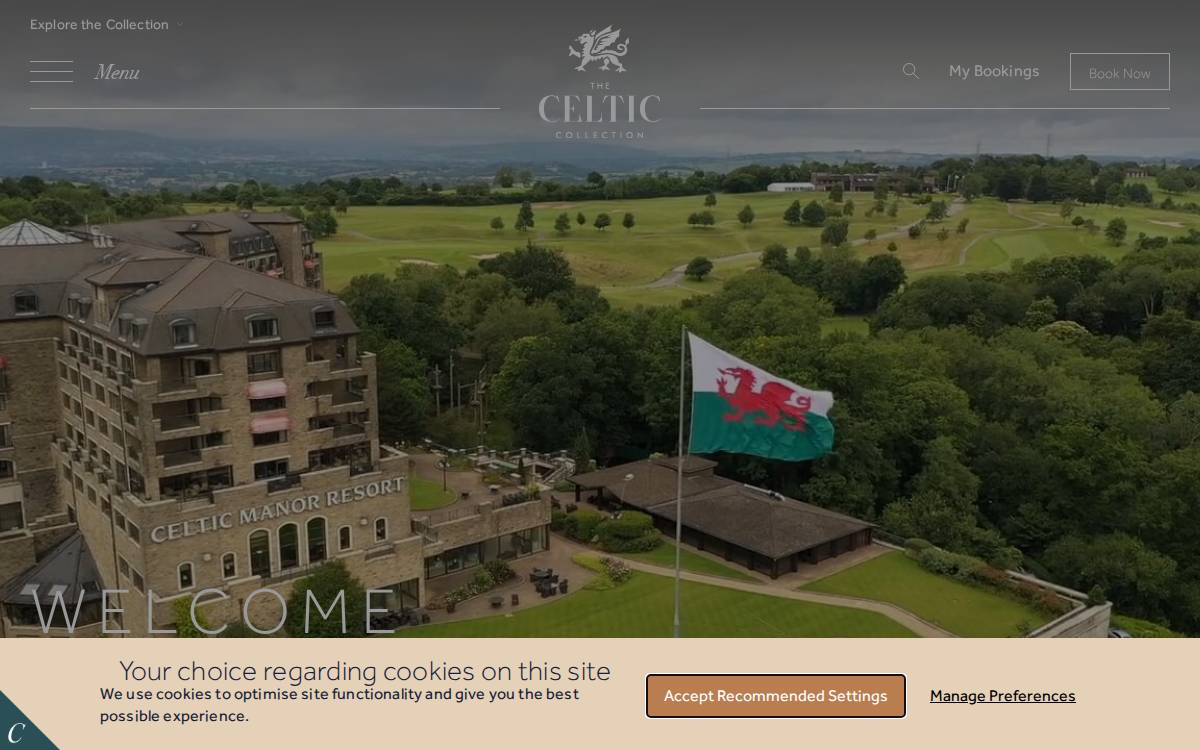 Celtic Collection website preview