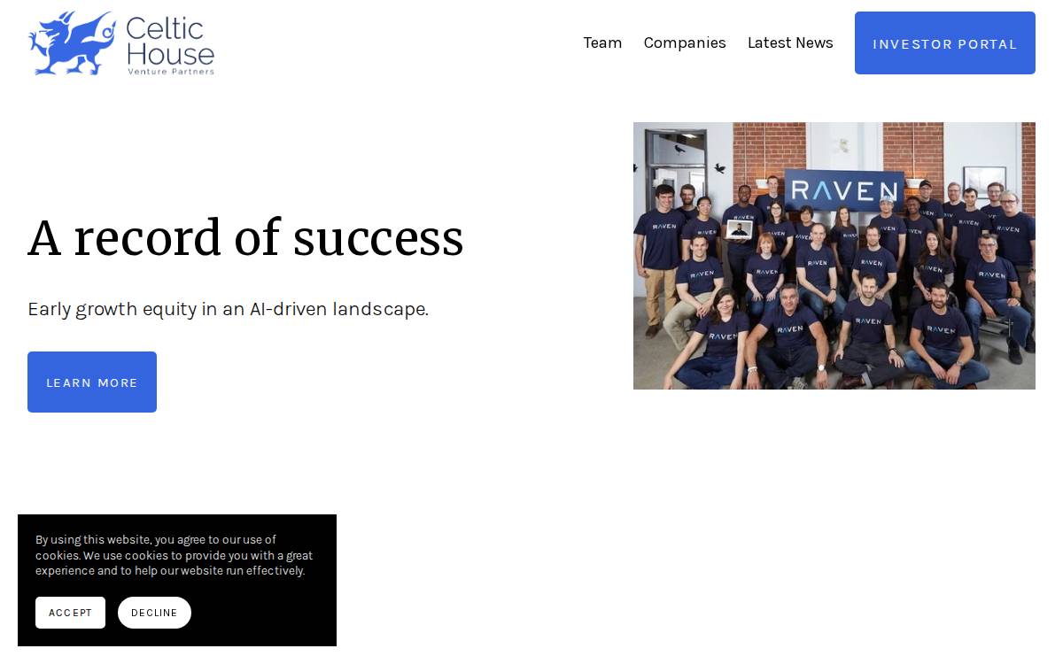Celtic House website preview