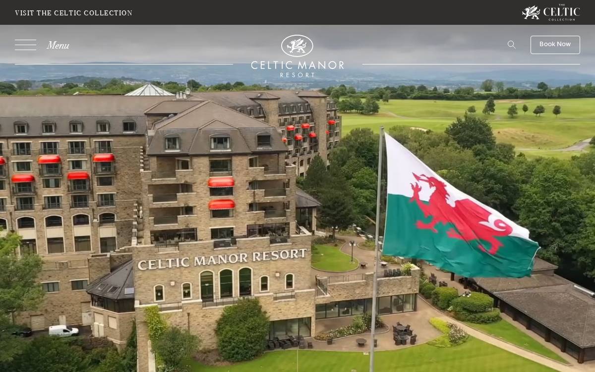 Celtic Manor website preview