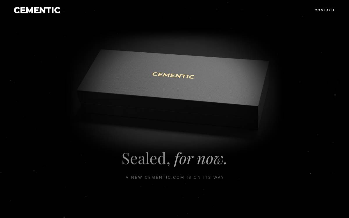 Cementic website preview