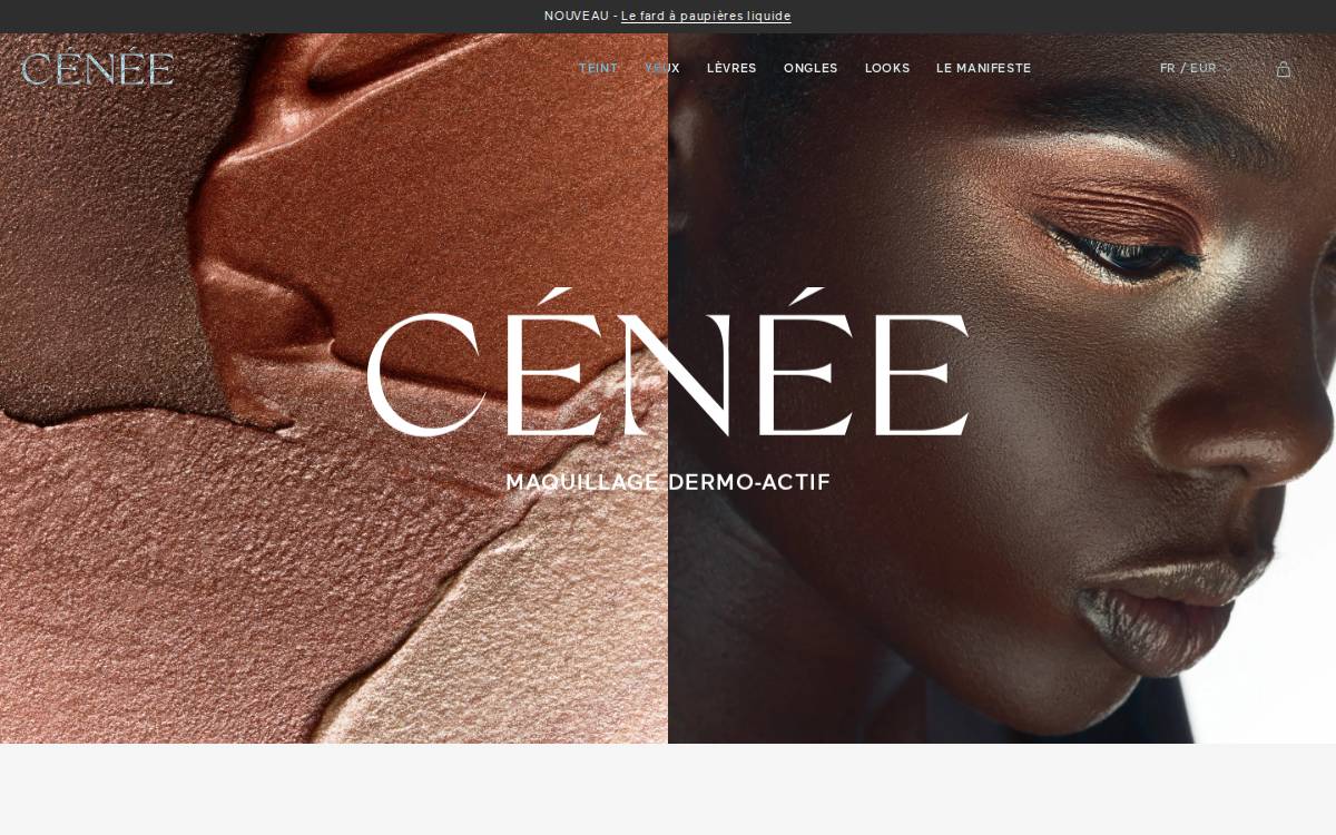 Cenee Paris website preview