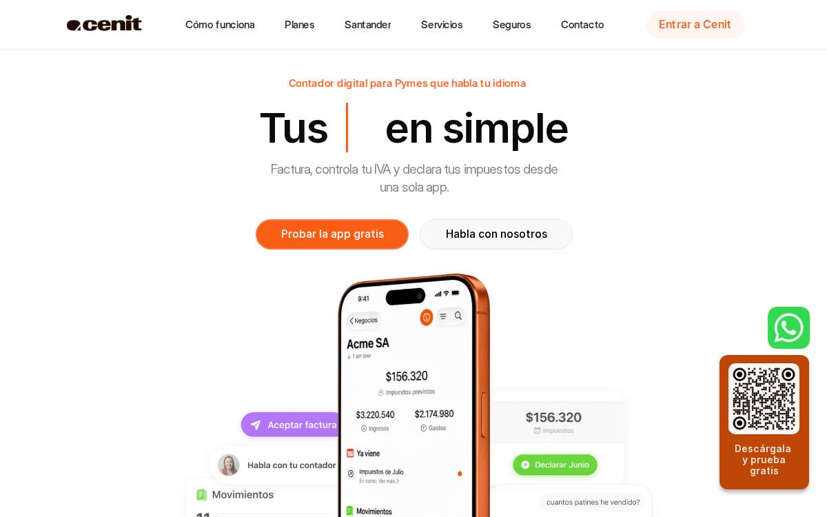 Cenit website preview