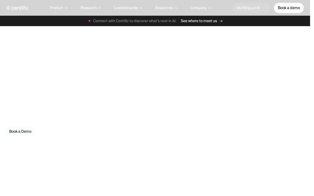 Centific website preview