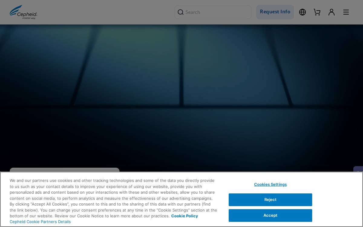 Cepheid website preview