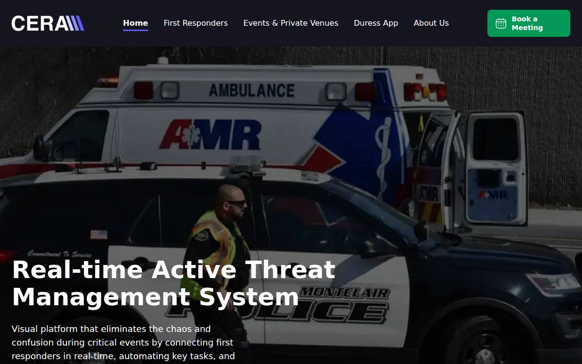 CERA website preview