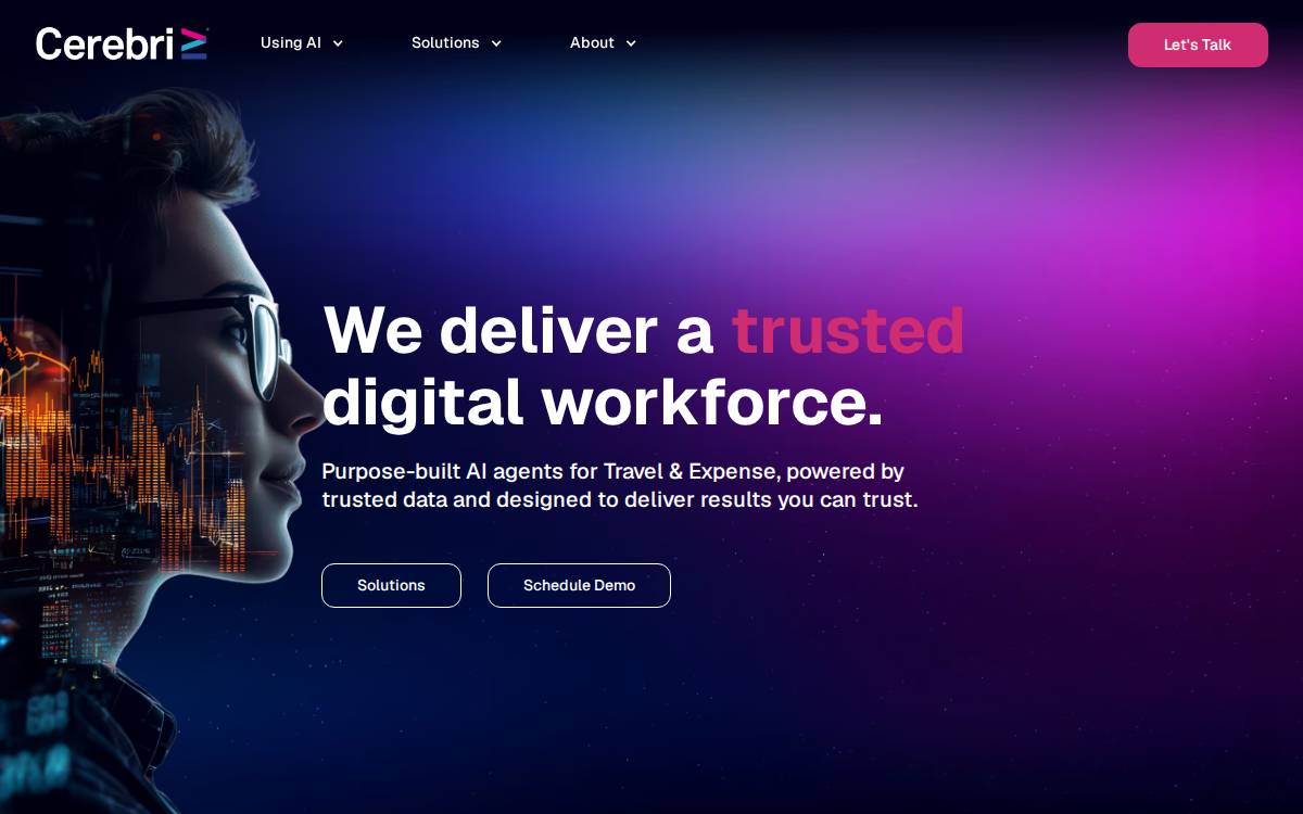 Cerebri website preview