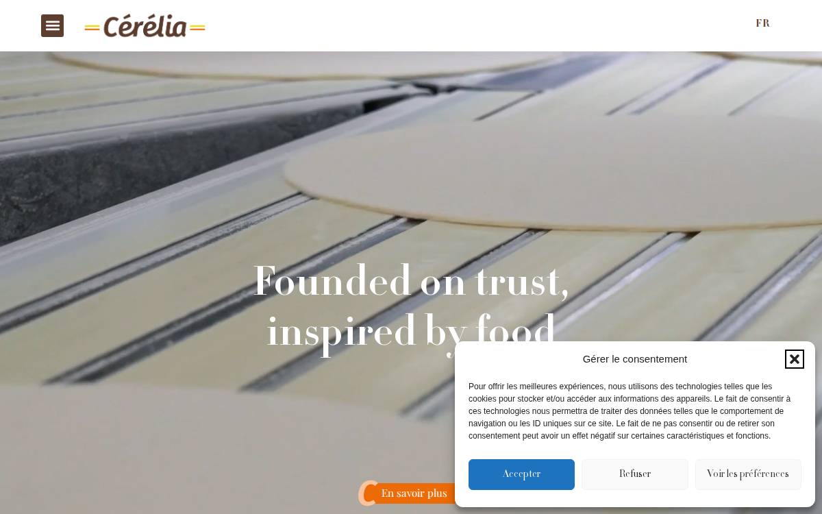 Cerelia website preview