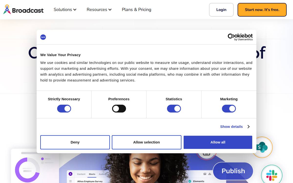 Cerkl website preview