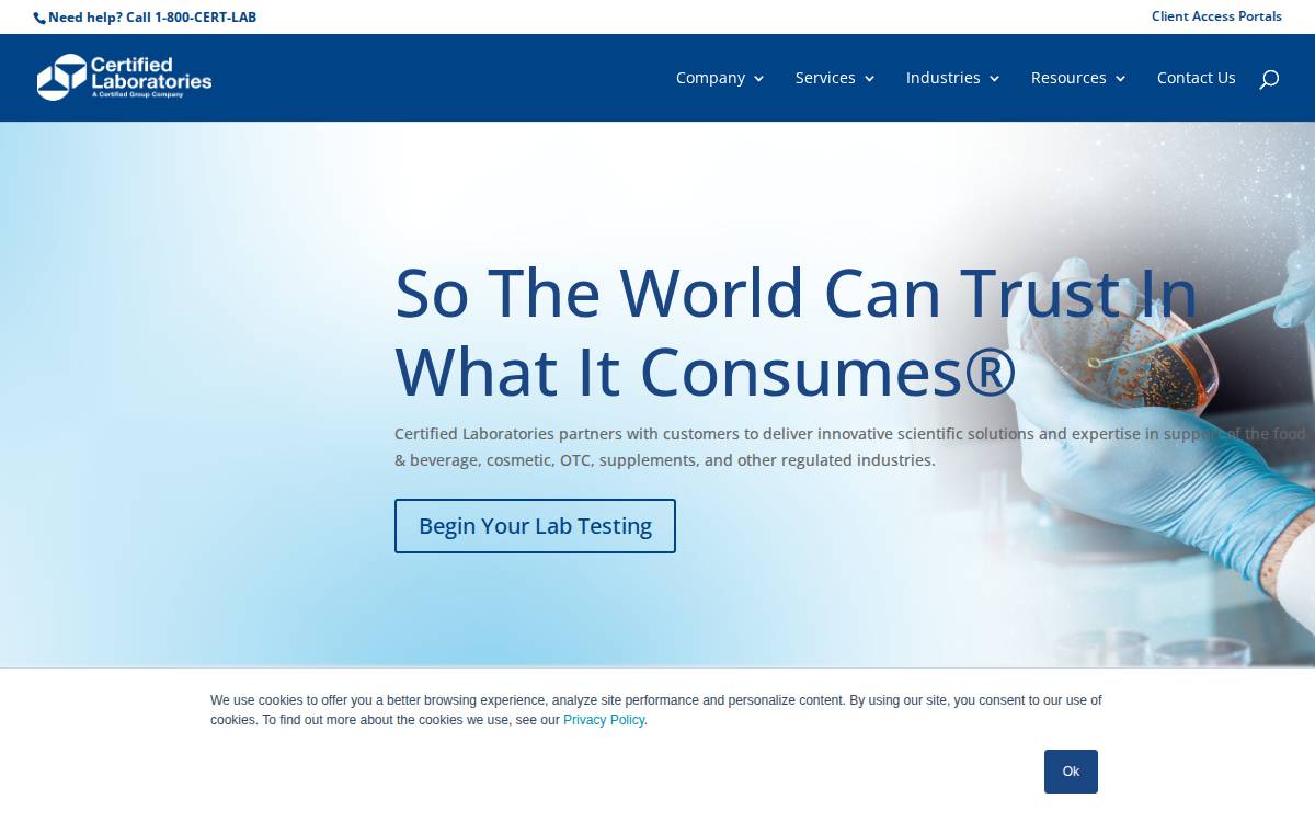 Certified Group website preview