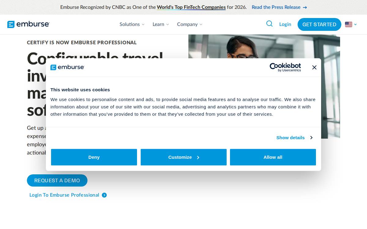 Certify website preview