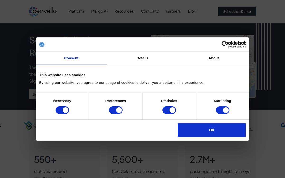 Cervellosec website preview