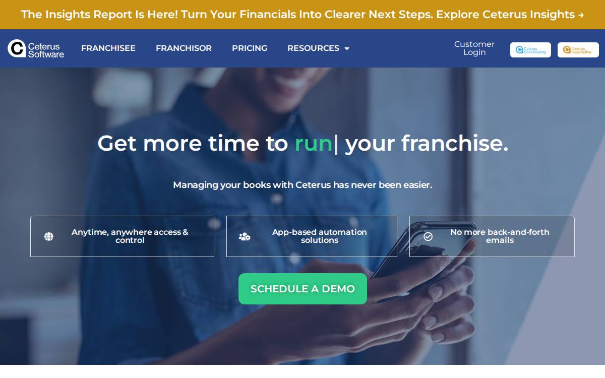 Ceterus website preview