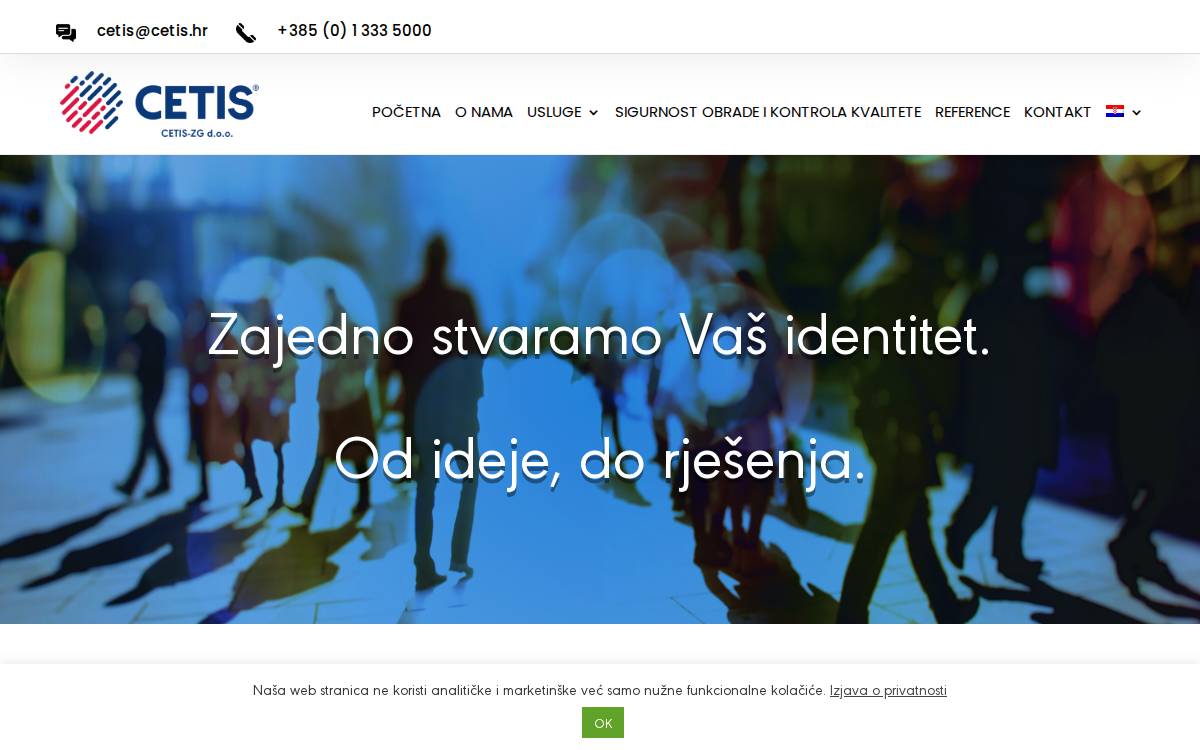Cetis website preview