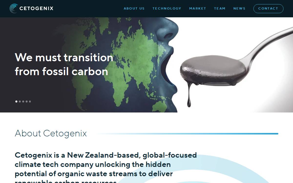 Cetogenix website preview