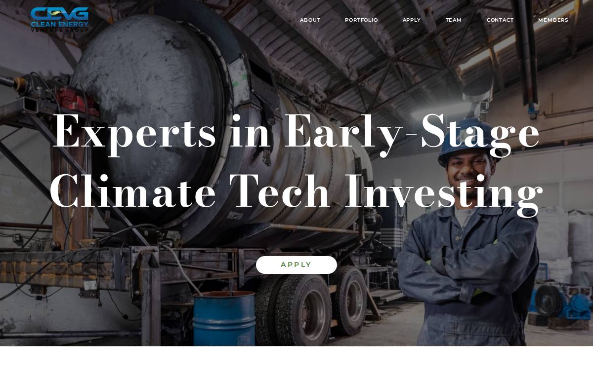 CEVG website preview