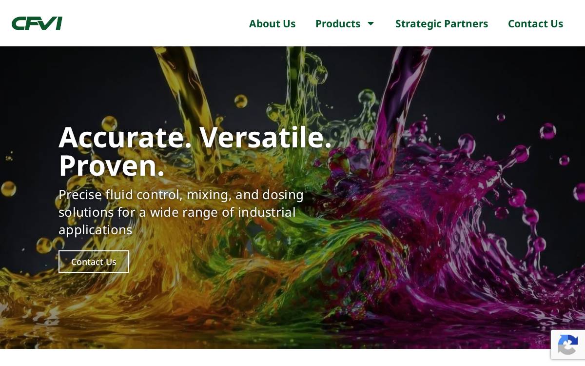 CFV Innovations website preview