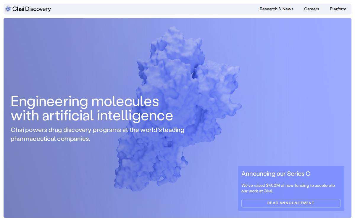 Chai Discovery website preview