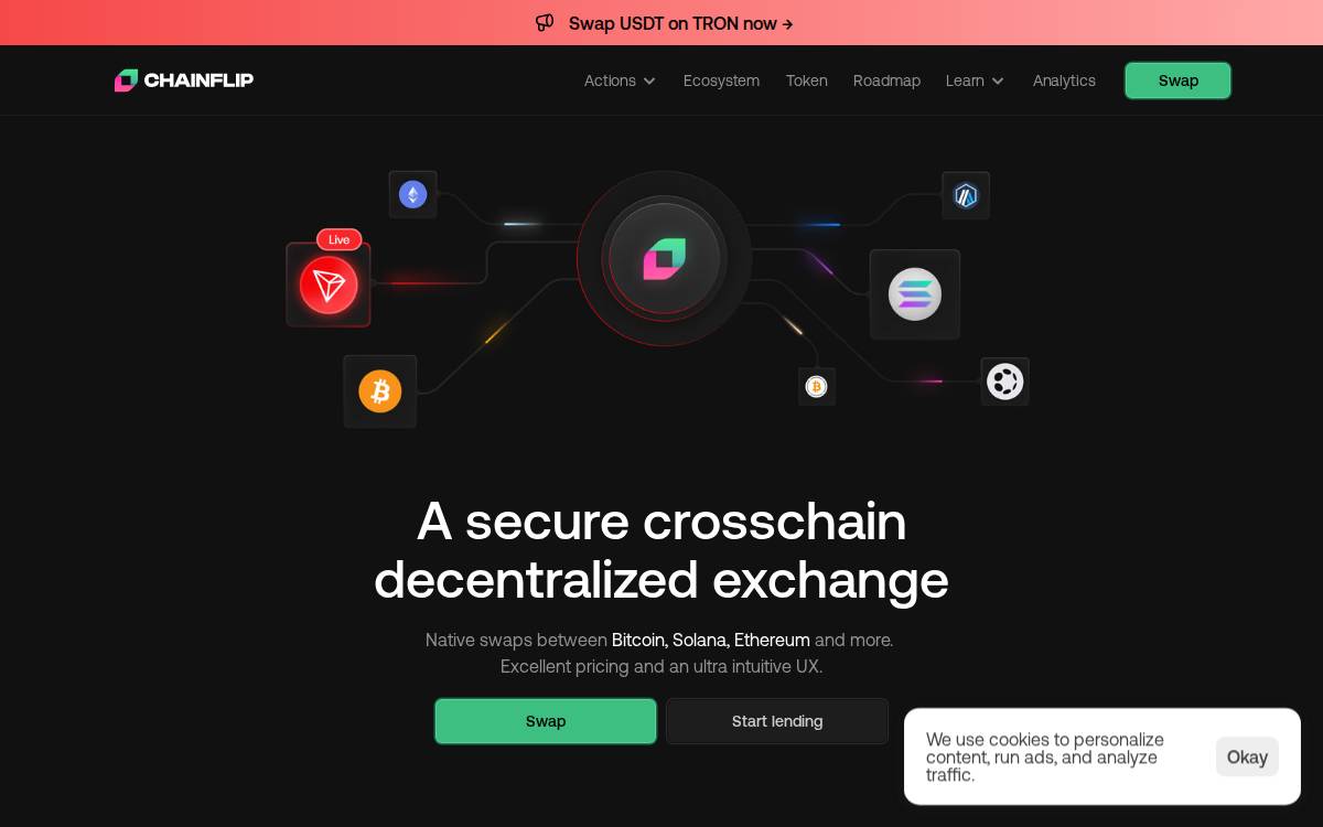 Chainflip website preview