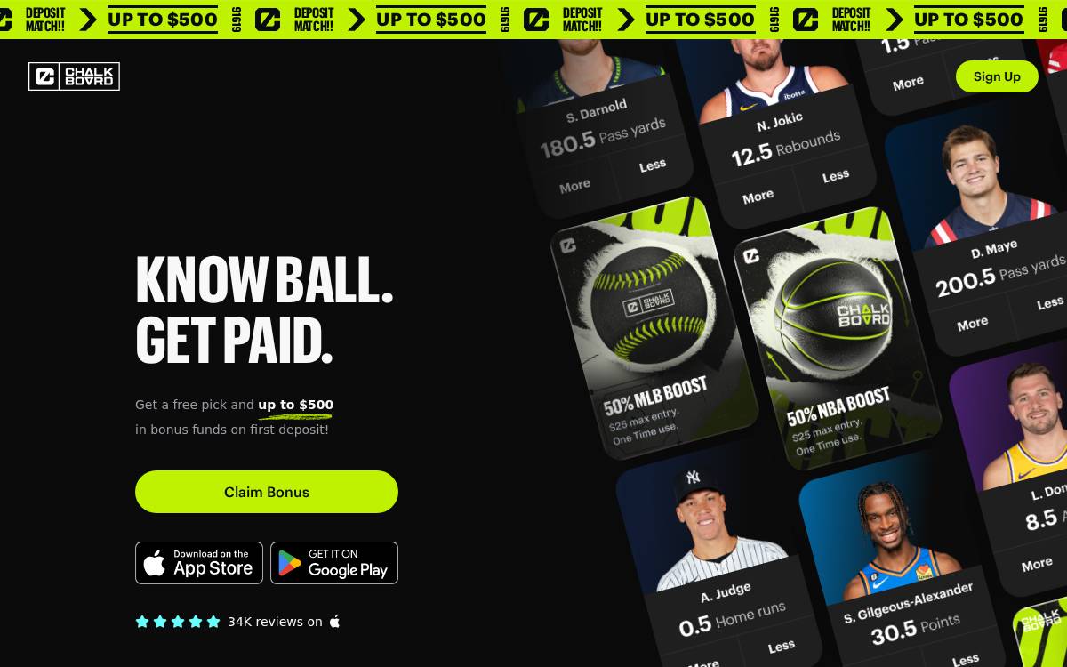 Chalkboard website preview