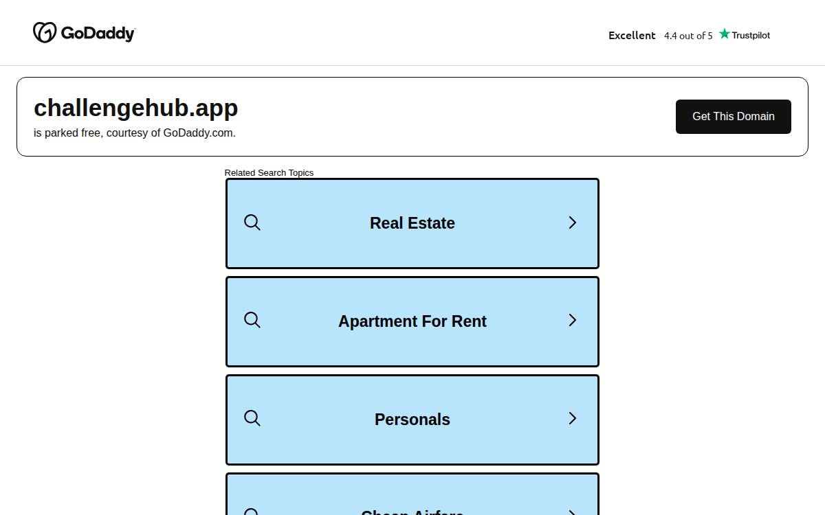 ChallengeHub website preview