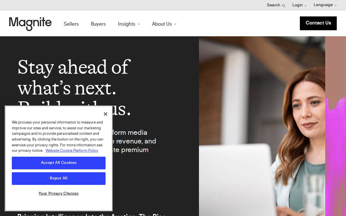 Chango website preview
