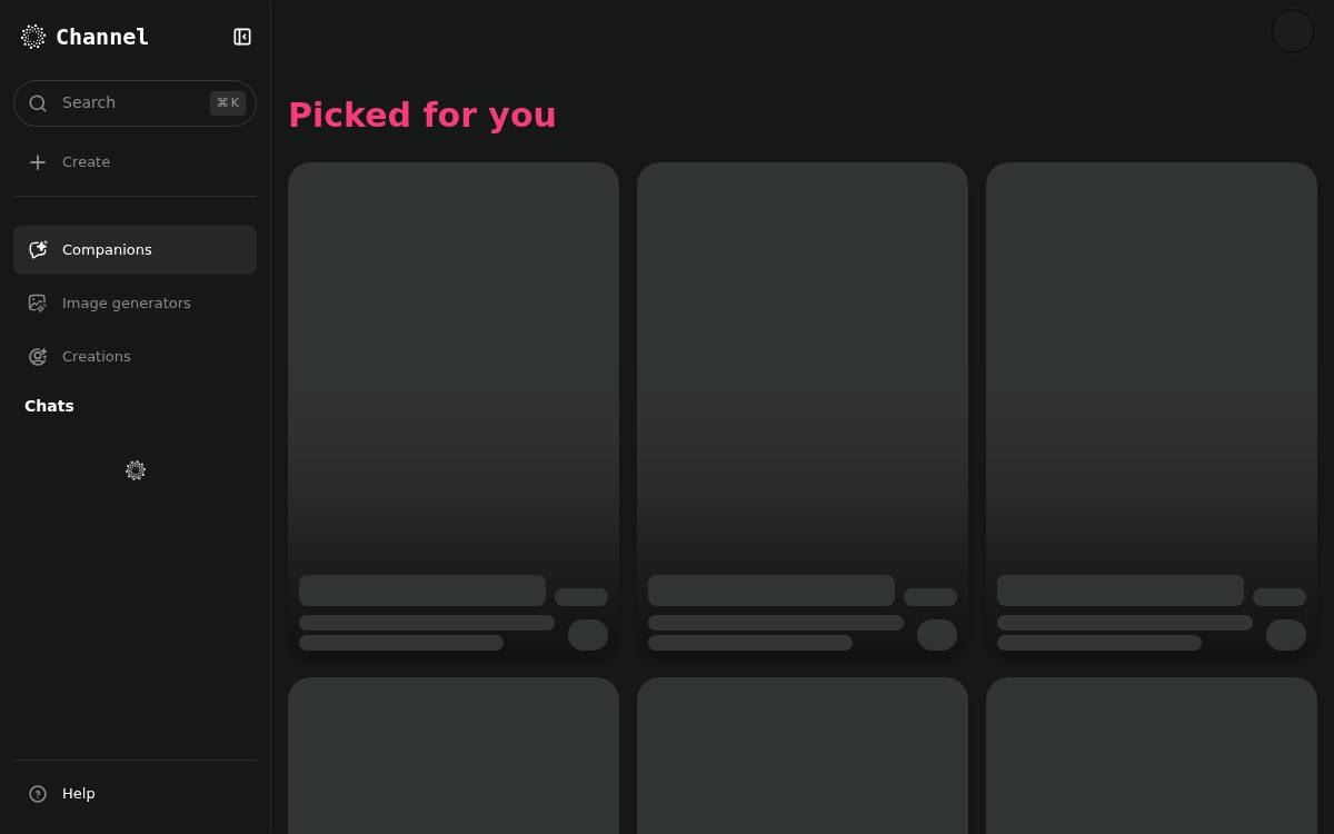 Channel AI website preview
