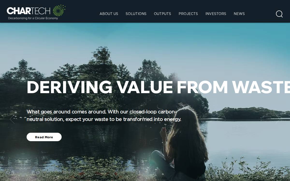 CHAR Technologies website preview
