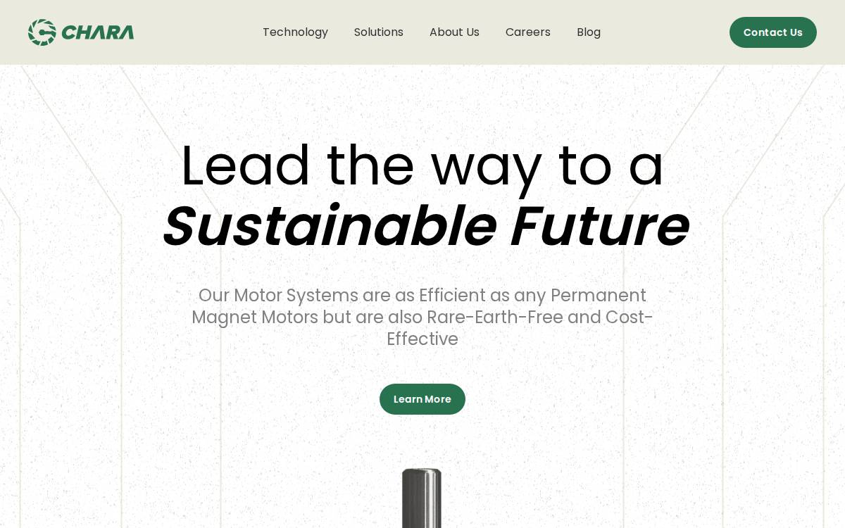 Chara Motors website preview