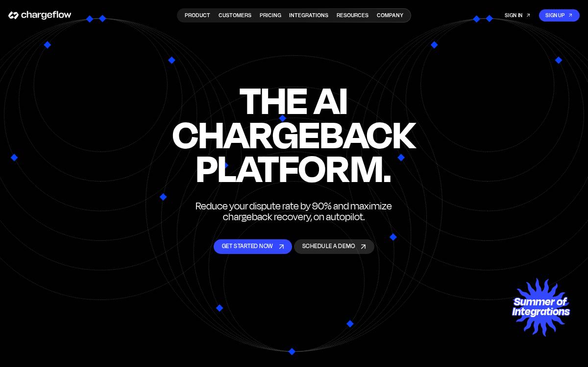 Chargeflow website preview