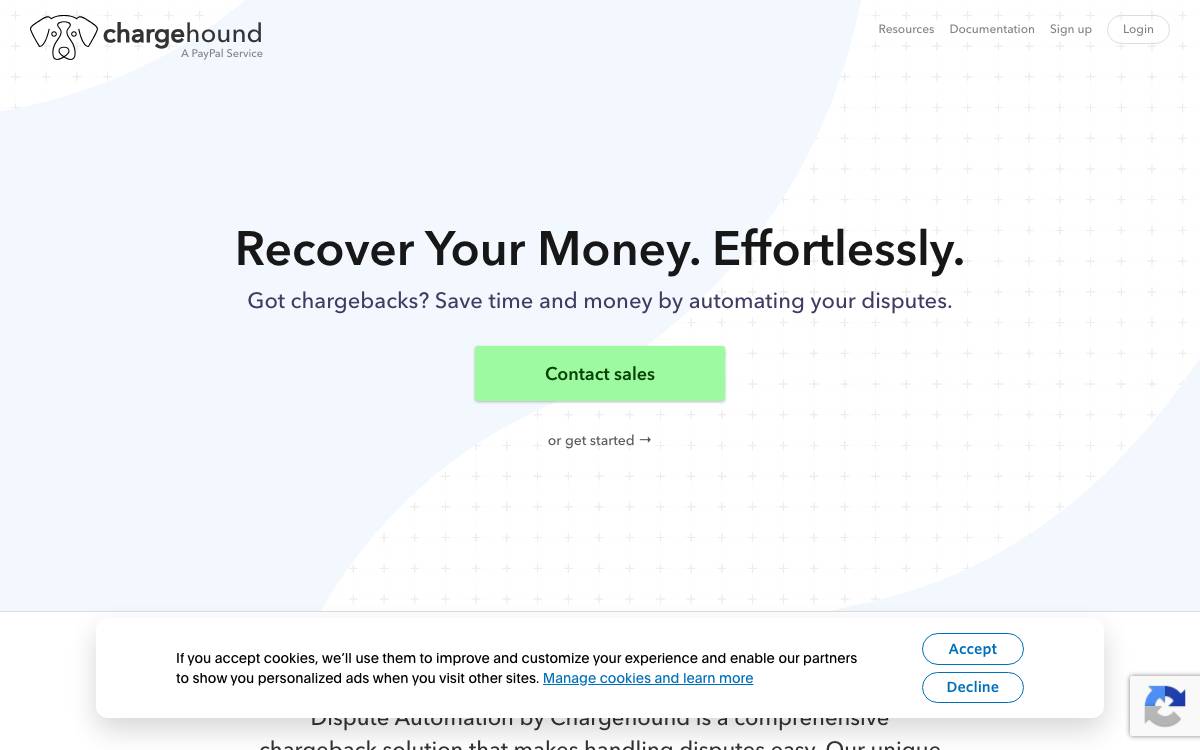 Chargehound website preview