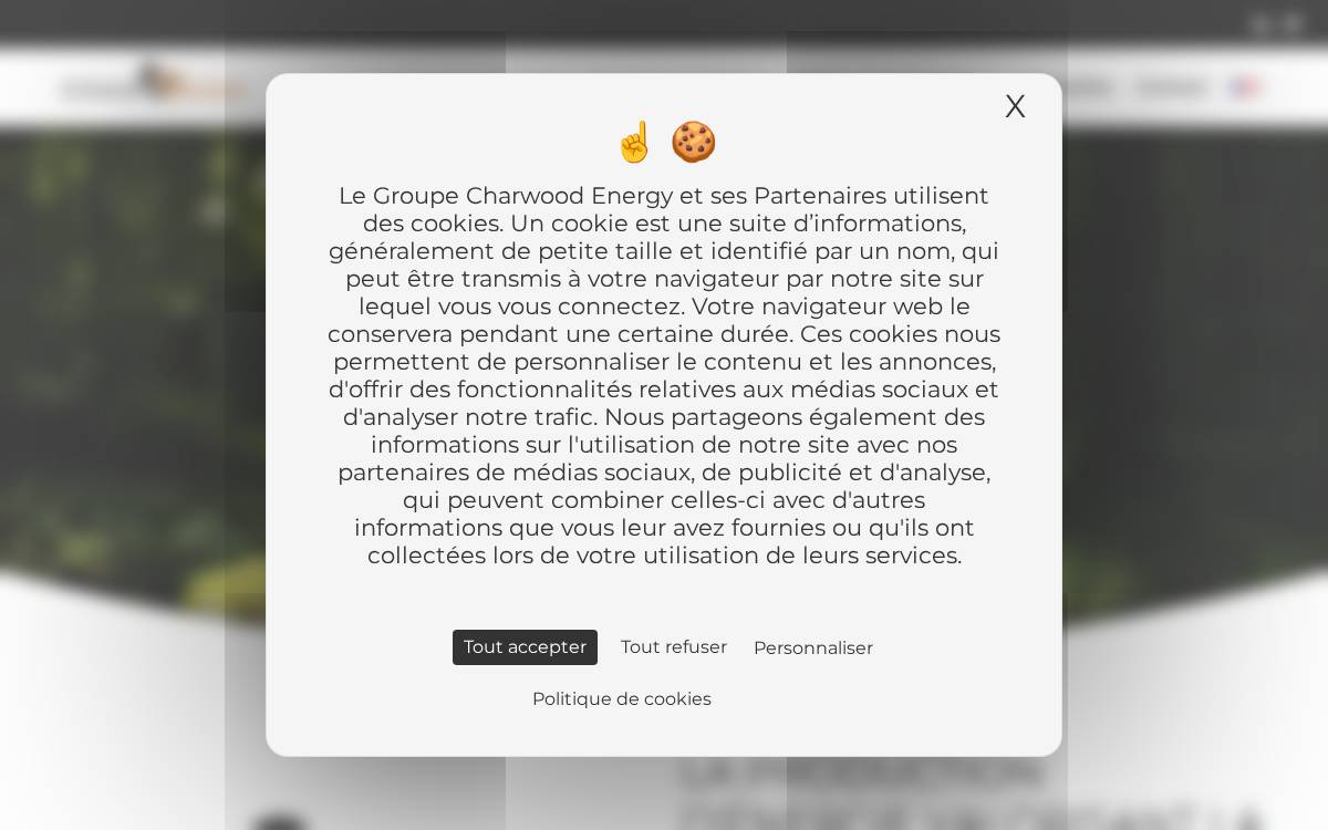 Charwood Energy website preview