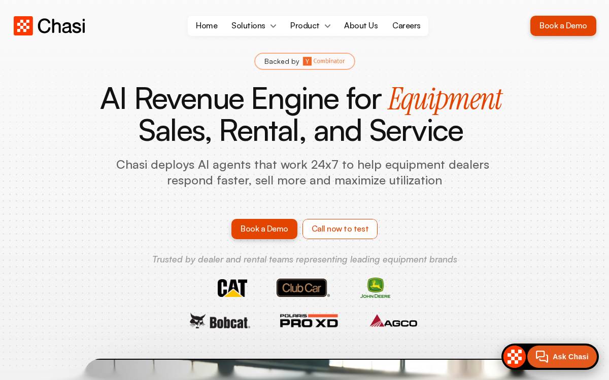 Chasi website preview