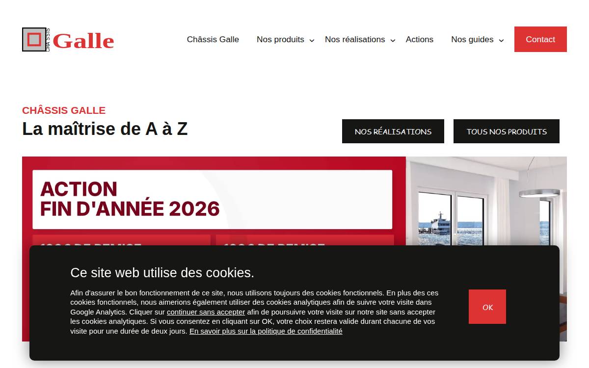 CHASSIS GALLE website preview