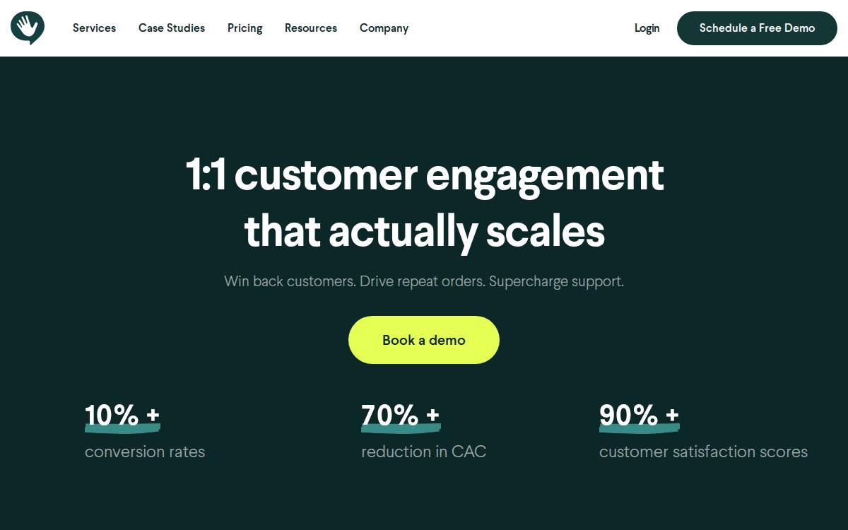 Chatdesk website preview