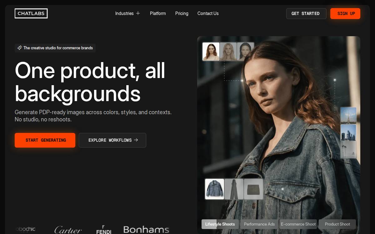 Chatlabs website preview