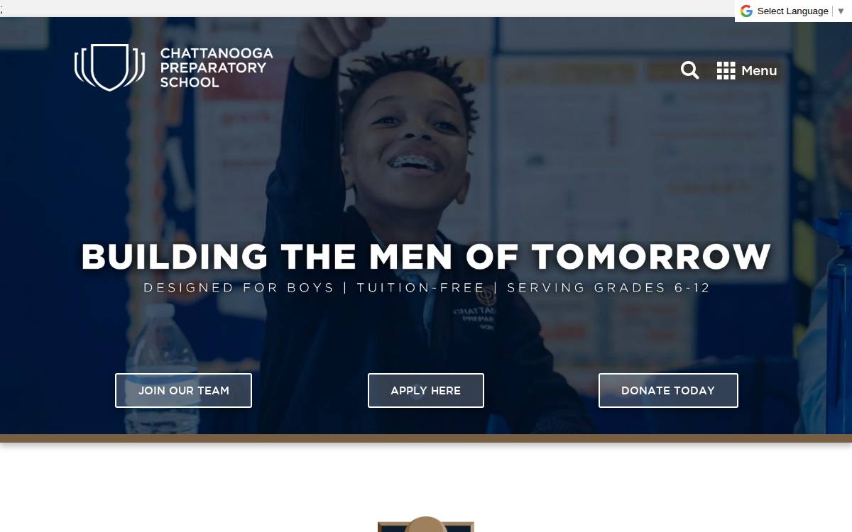 Chattanoogaprep website preview
