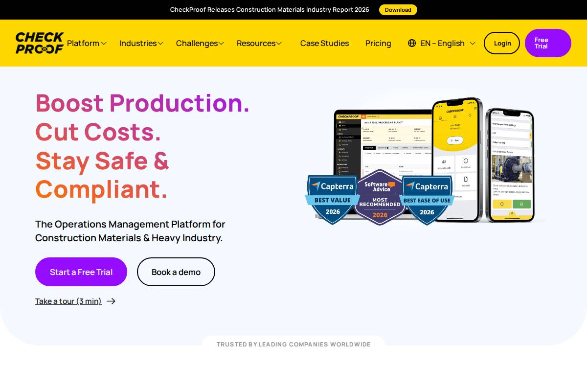 Checkproof website preview