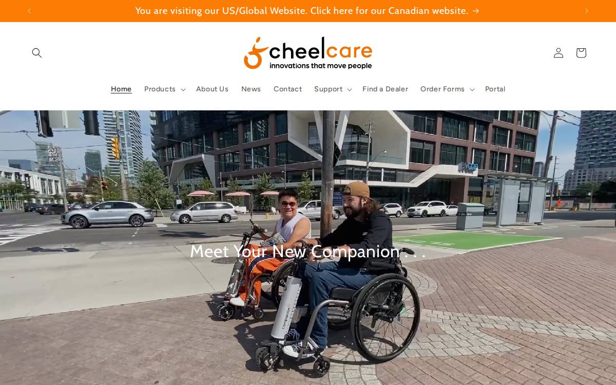 Cheel Care website preview