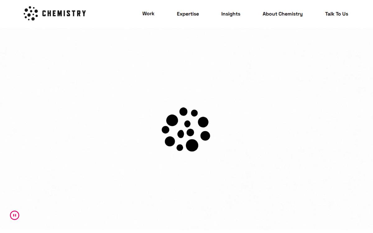 Chemistry website preview