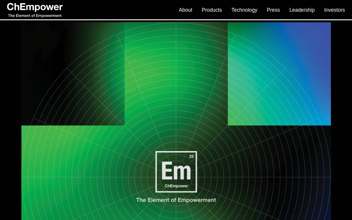 ChEmpower website preview