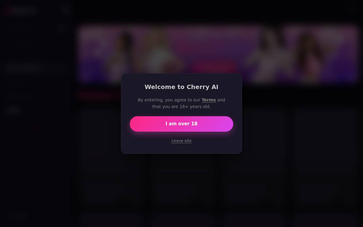 Cherry Recommends website preview