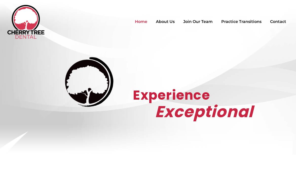 Cherry Tree Dental website preview